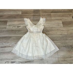 Ladies White beach dress size S